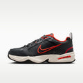 Nike Air Monarch IV Men's Workout Shoes - Dark Smoke Grey/Picante Red/Pale Ivory/Black - Image 1