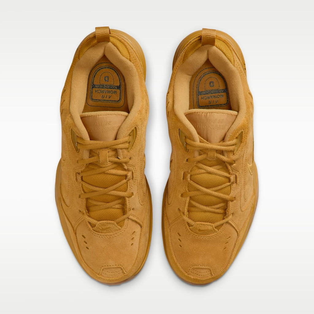 Nike Air Monarch SE Men's Workout Shoes - Wheat/Gum Medium Brown/Black/Wheat - Image 4