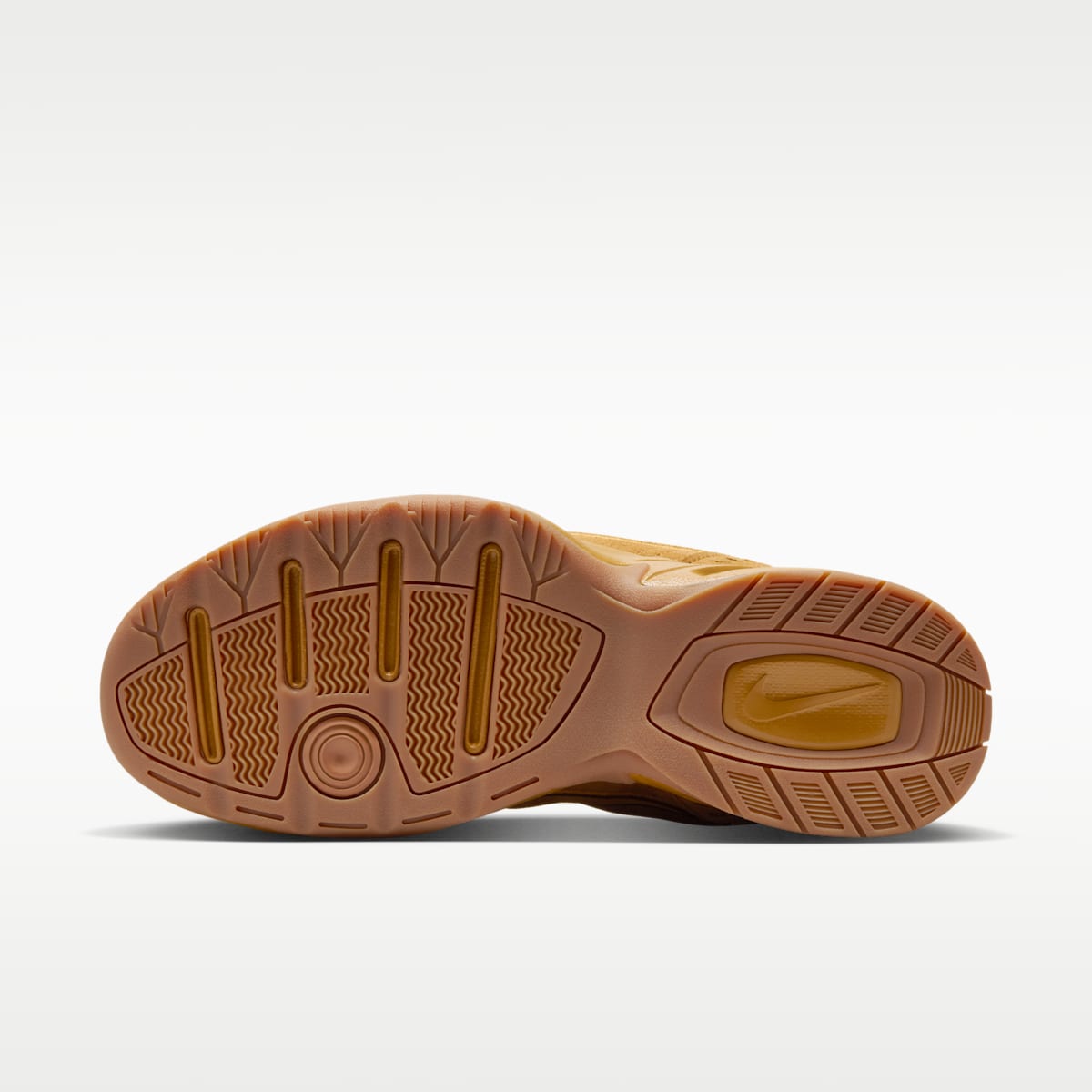 Nike Air Monarch SE Men's Workout Shoes - Wheat/Gum Medium Brown/Black/Wheat - Image 2
