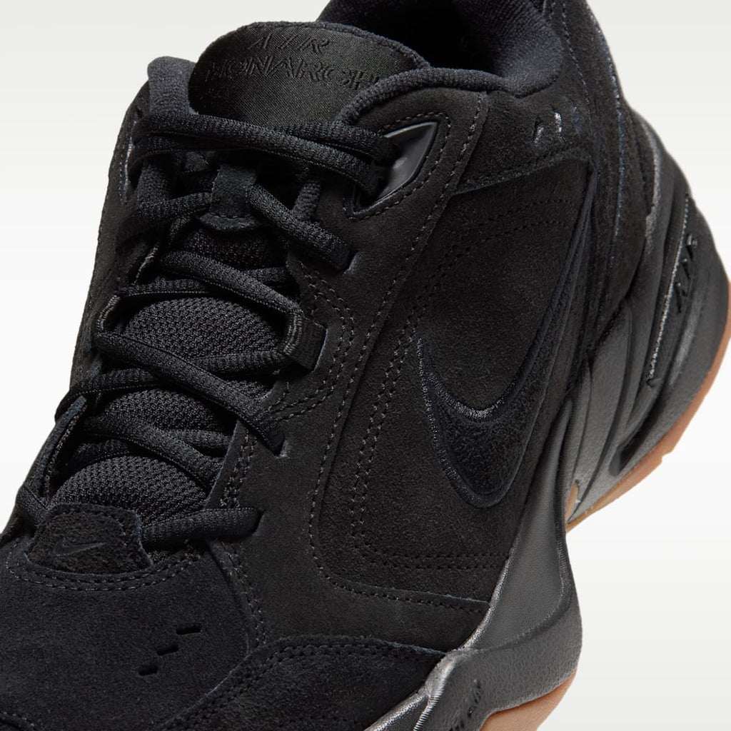 Nike Air Monarch SE Men's Workout Shoes - Black/Gum Medium Brown/Black - Image 7