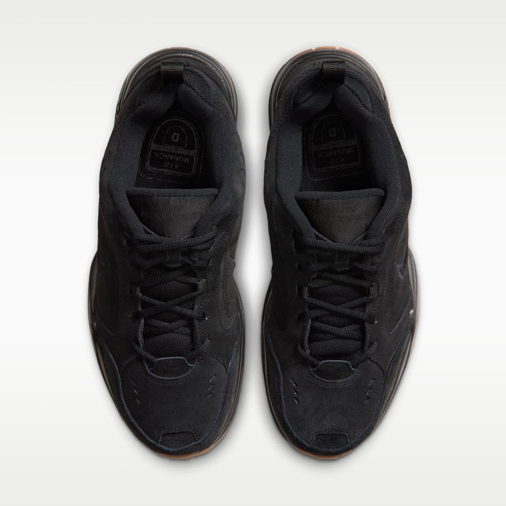 Nike Air Monarch SE Men's Workout Shoes - Black/Gum Medium Brown/Black - Image 4