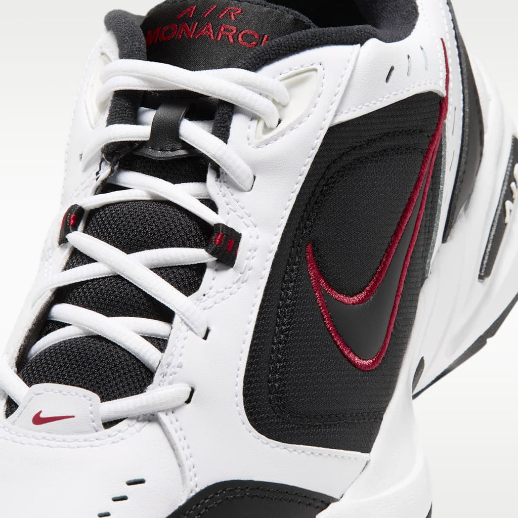 Nike Air Monarch IV Men's Workout Shoes - White/Black - Image 7