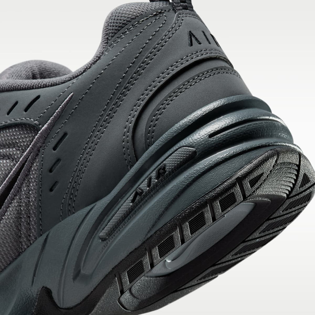 Nike Air Monarch IV Men's Workout Shoes - Dark Grey/Black - Image 8