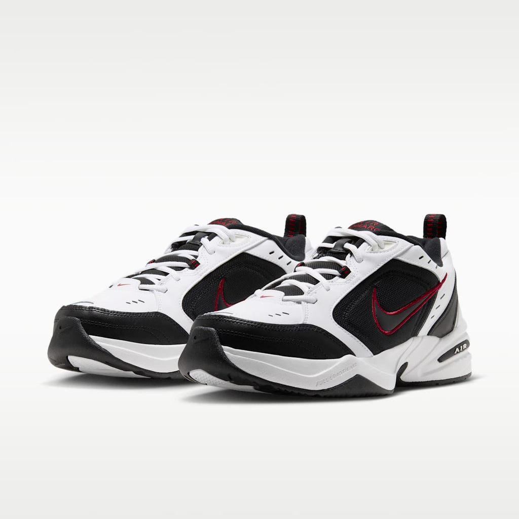Nike Air Monarch IV Men's Workout Shoes - White/Black - Image 5