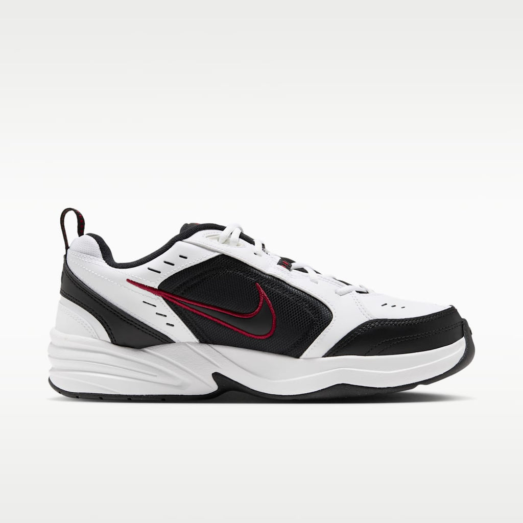 Nike Air Monarch IV Men's Workout Shoes - White/Black - Image 3