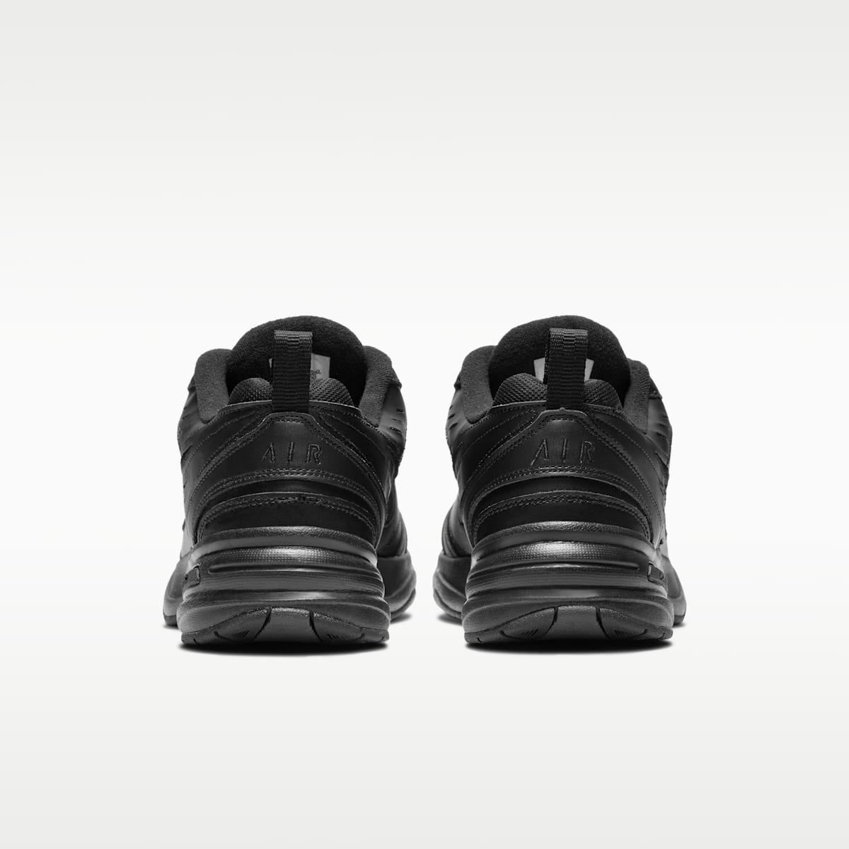 Nike Air Monarch IV Men's Workout Shoes - Black/Black - Image 6