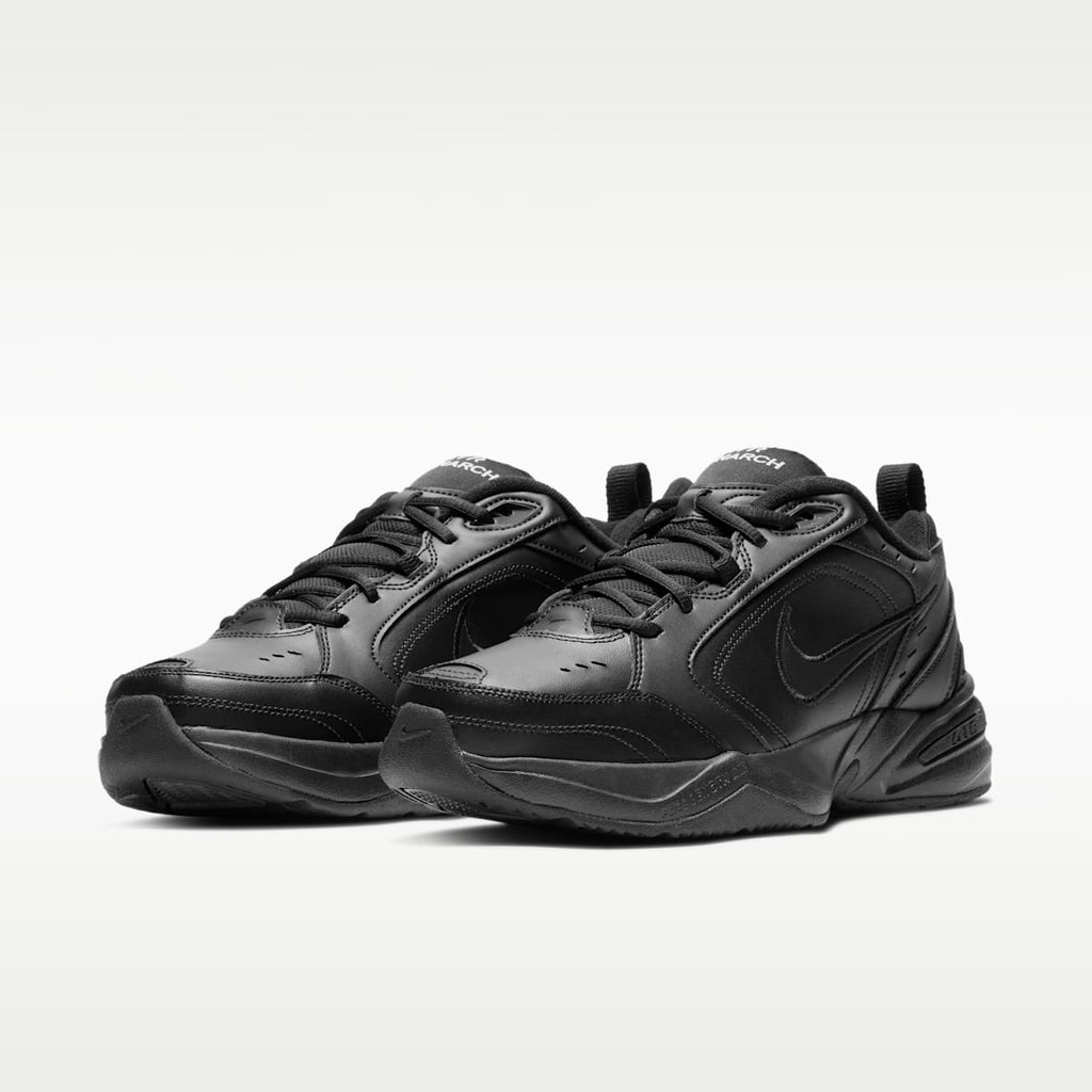 Nike Air Monarch IV Men's Workout Shoes - Black/Black - Image 5