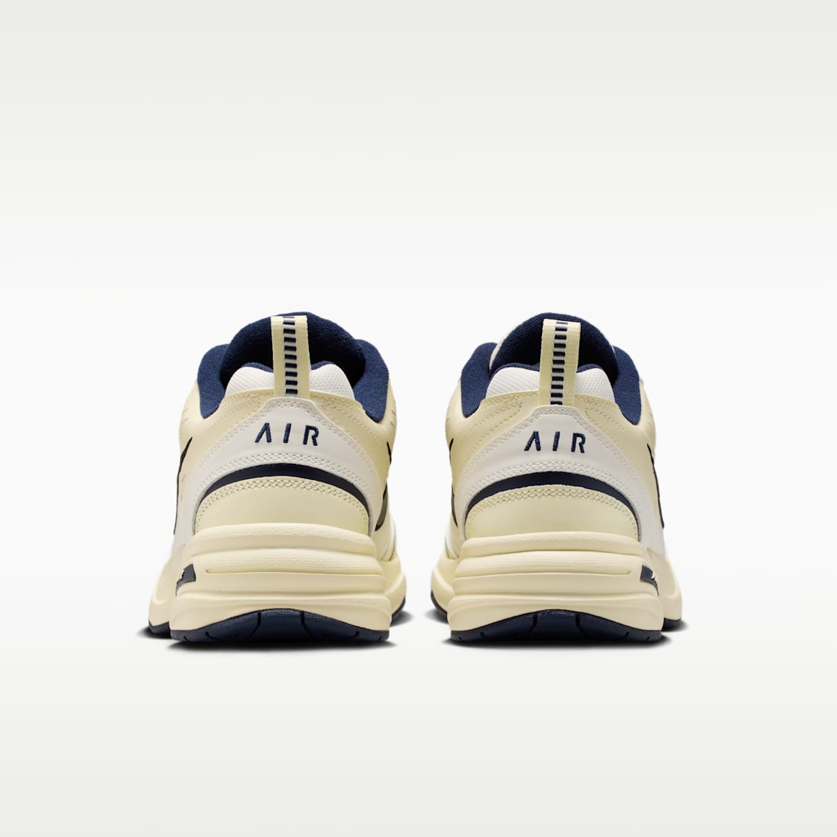 Nike Air Monarch IV Men's Workout Shoes - Coconut Milk/Sail/Black/Obsidian - Image 6