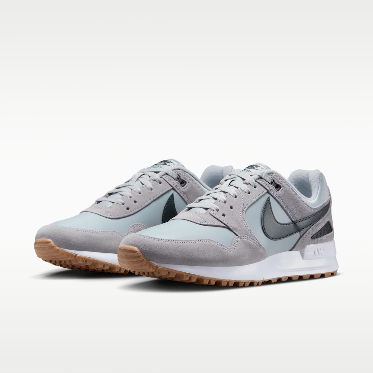 Air Pegasus '89 G Golf Shoes - Wolf Grey/White/Gum Medium Brown/Anthracite - Image 5