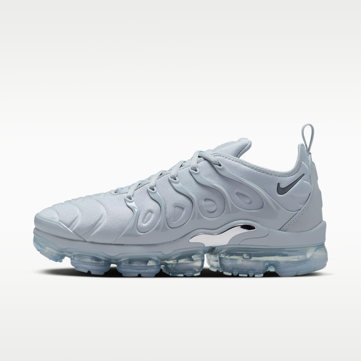 Nike Air VaporMax Plus Men's Shoes - Wolf Grey/Metallic Silver/Dark Grey - Image 1