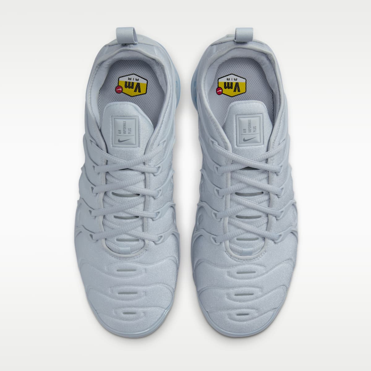Nike Air VaporMax Plus Men's Shoes - Wolf Grey/Metallic Silver/Dark Grey - Image 4