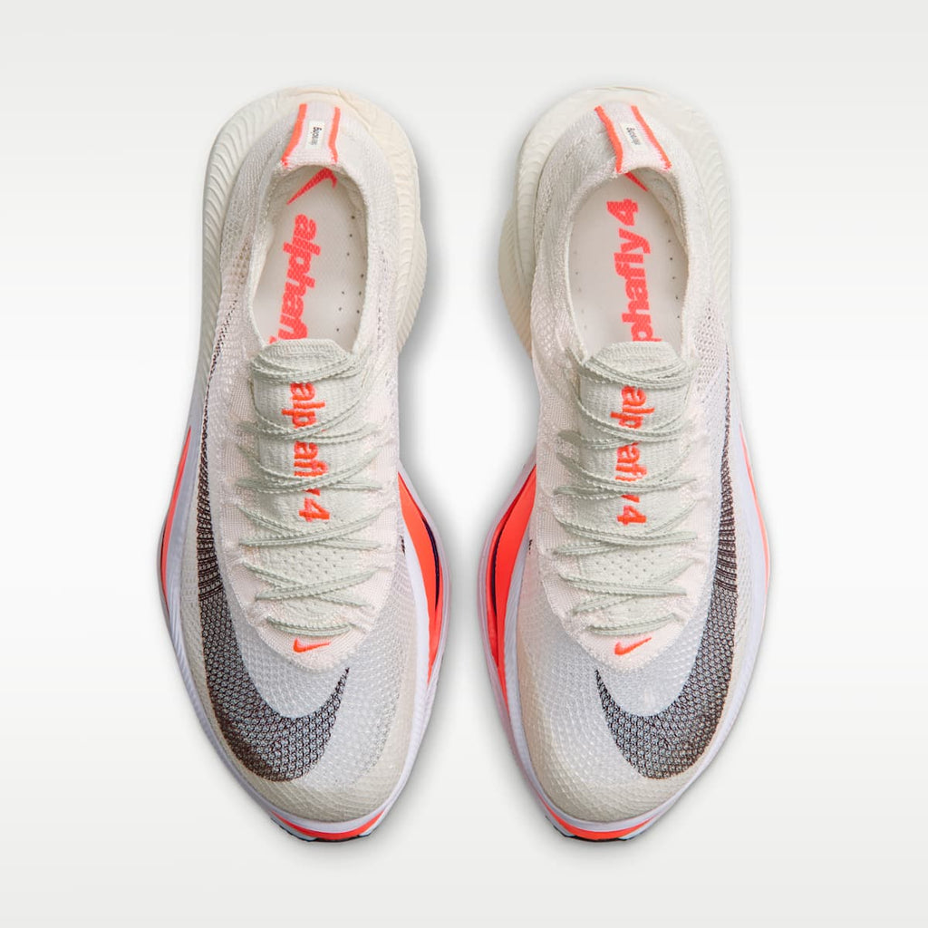 Nike Alphafly 4  Men's Road Racing Shoes - Sea Glass/Laser Crimson/Phantom/Burgundy Ash - Image 4