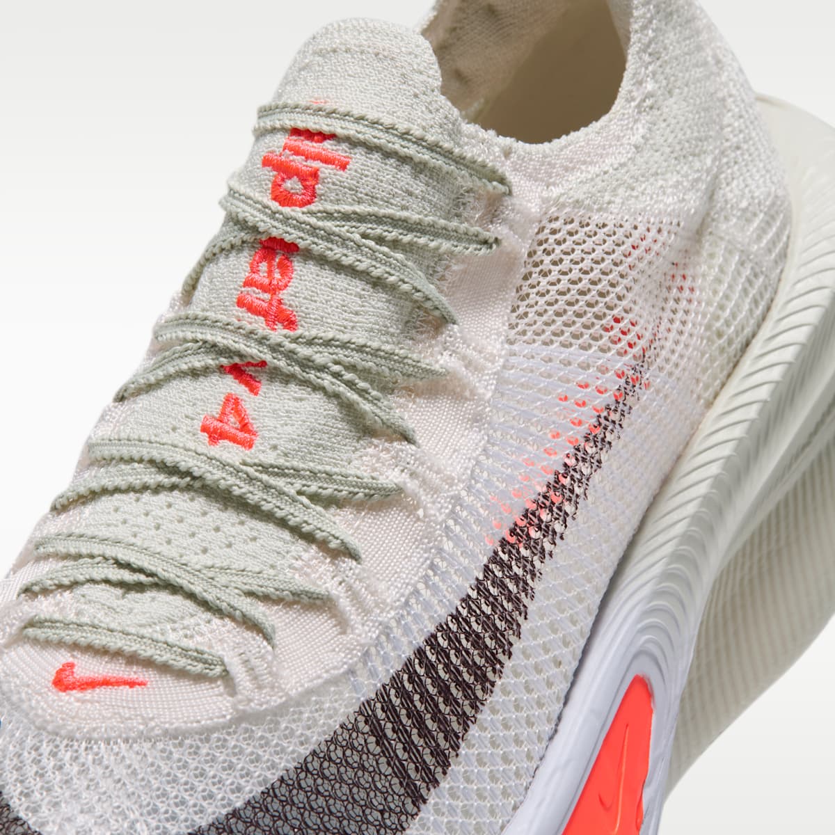 Nike Alphafly 4  Men's Road Racing Shoes - Sea Glass/Laser Crimson/Phantom/Burgundy Ash - Image 7