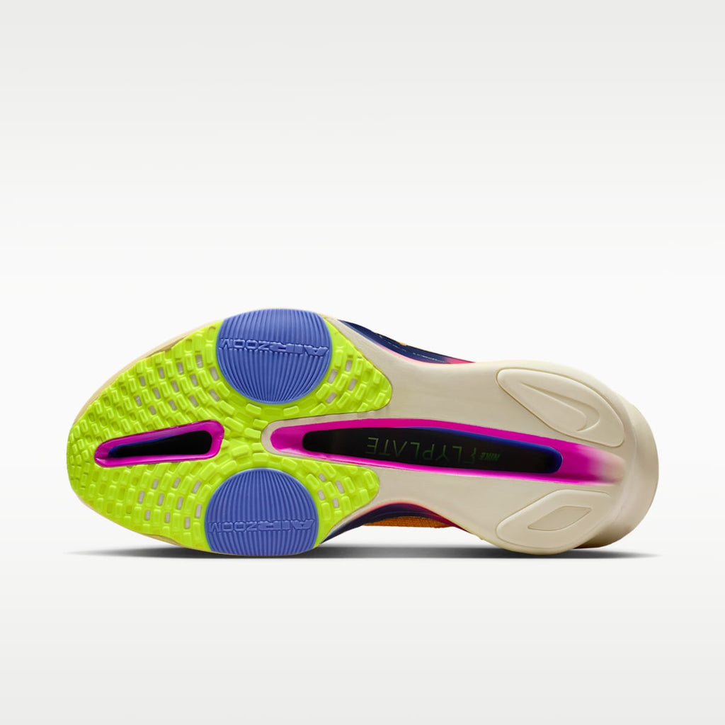 Nike Alphafly 3 Men's Road Racing Shoes - Laser Orange/Citron Pulse/Volt Ice/Indigo Burst - Image 2