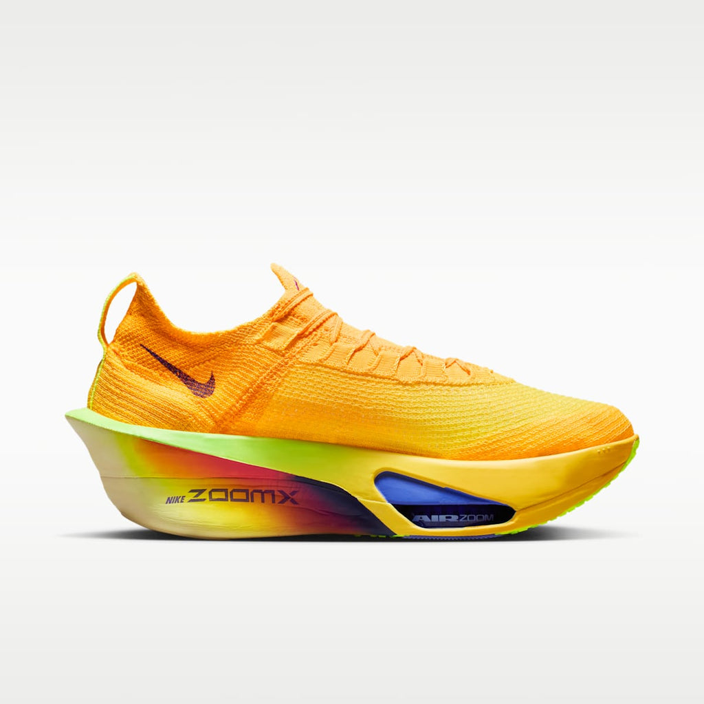 Nike Alphafly 3 Men's Road Racing Shoes - Laser Orange/Citron Pulse/Volt Ice/Indigo Burst - Image 3