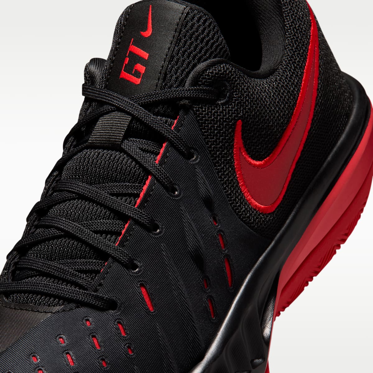 Nike G.T. Cut Academy 2 Basketball Shoes - Black/University Red - Image 7