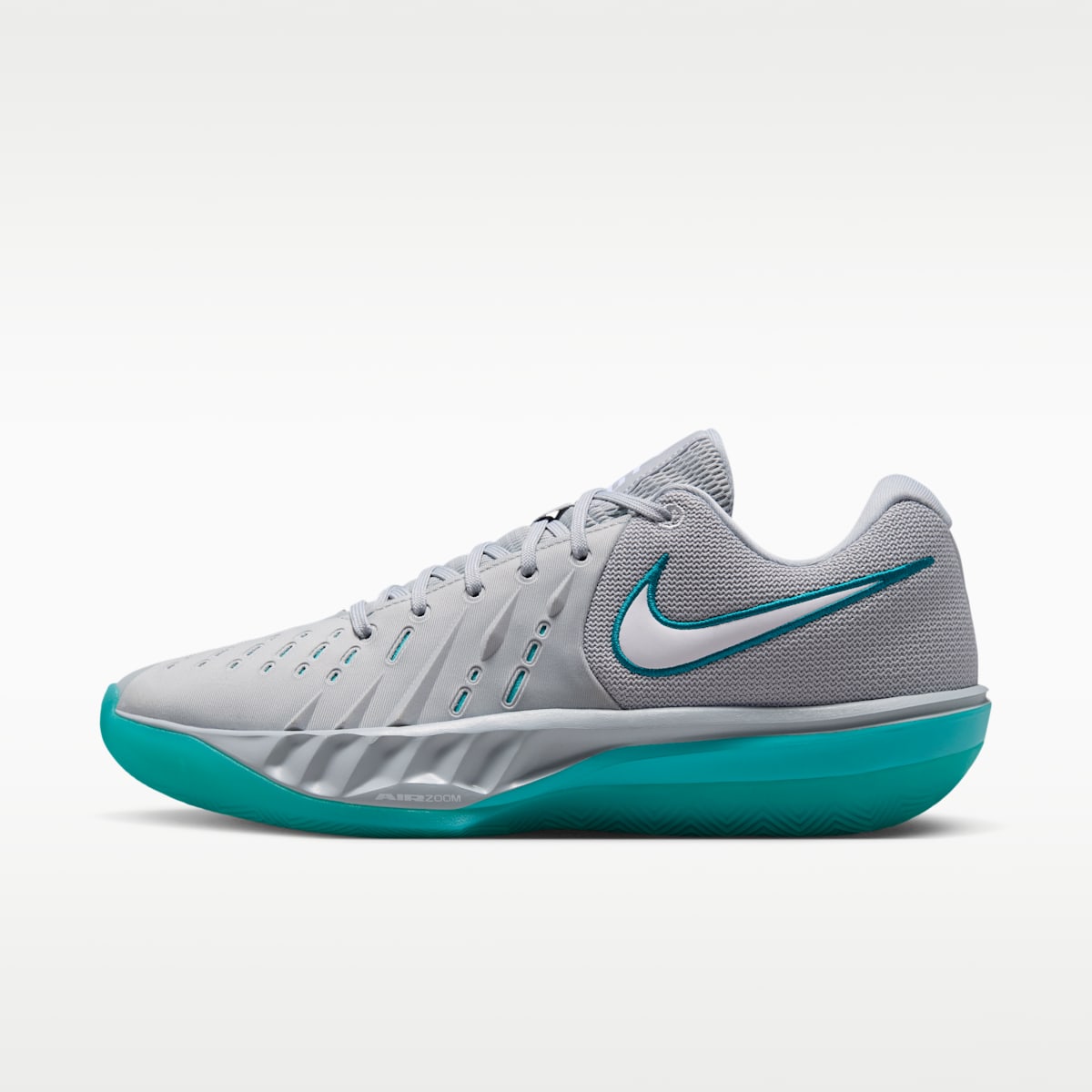 Nike G.T. Cut Academy 2 Basketball Shoes - Wolf Grey/Dusty Cactus/Bright Spruce/White - Image 1
