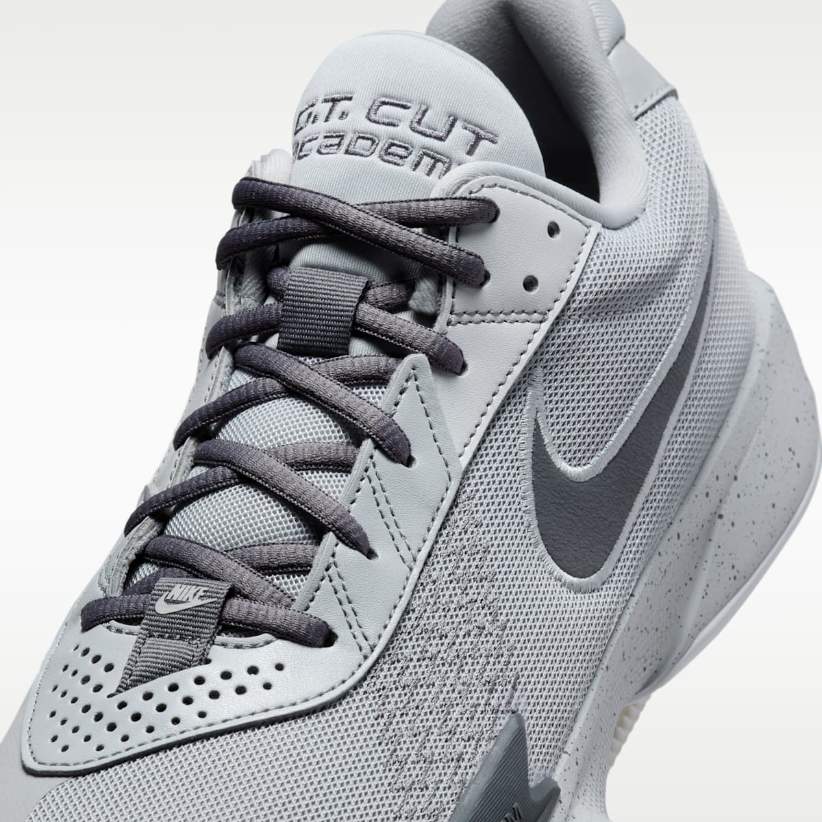 Nike G.T. Cut Academy Basketball Shoes - Light Smoke Grey/Dark Grey/Photon Dust - Image 7