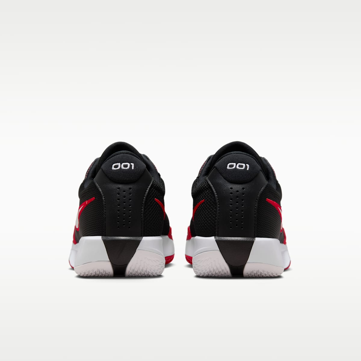 Nike G.T. Cut Academy Basketball Shoes - Black/University Red/Iron Grey/White - Image 6