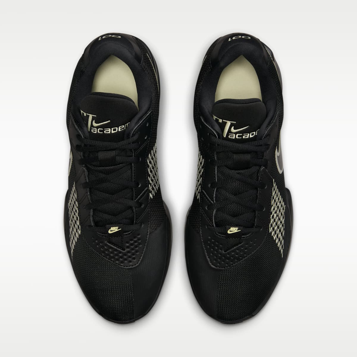 Nike G.T. Cut Academy Basketball Shoes - Black/Black/Alabaster - Image 4