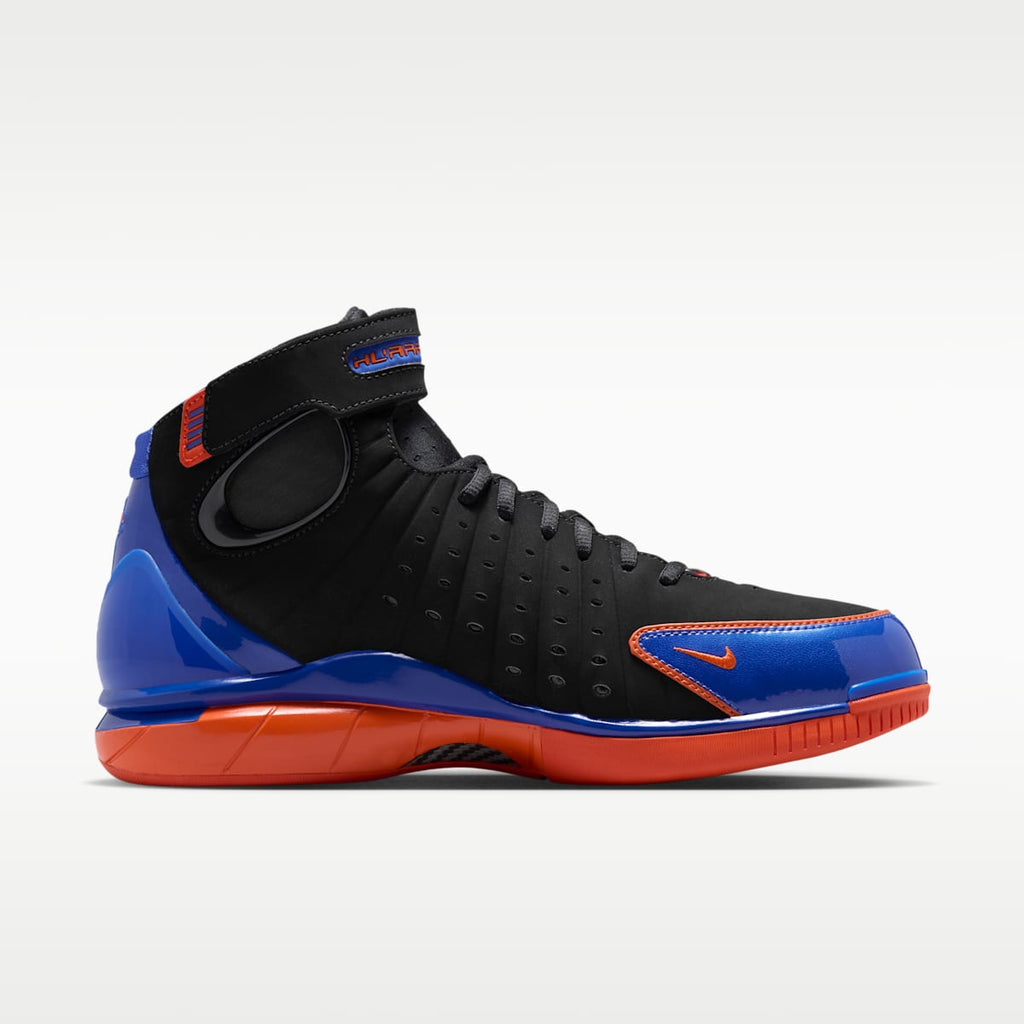 Air Zoom Huarache 2K4 "Penny Hardaway" Men's Shoes - Black/Safety Orange/Varsity Royal - Image 3