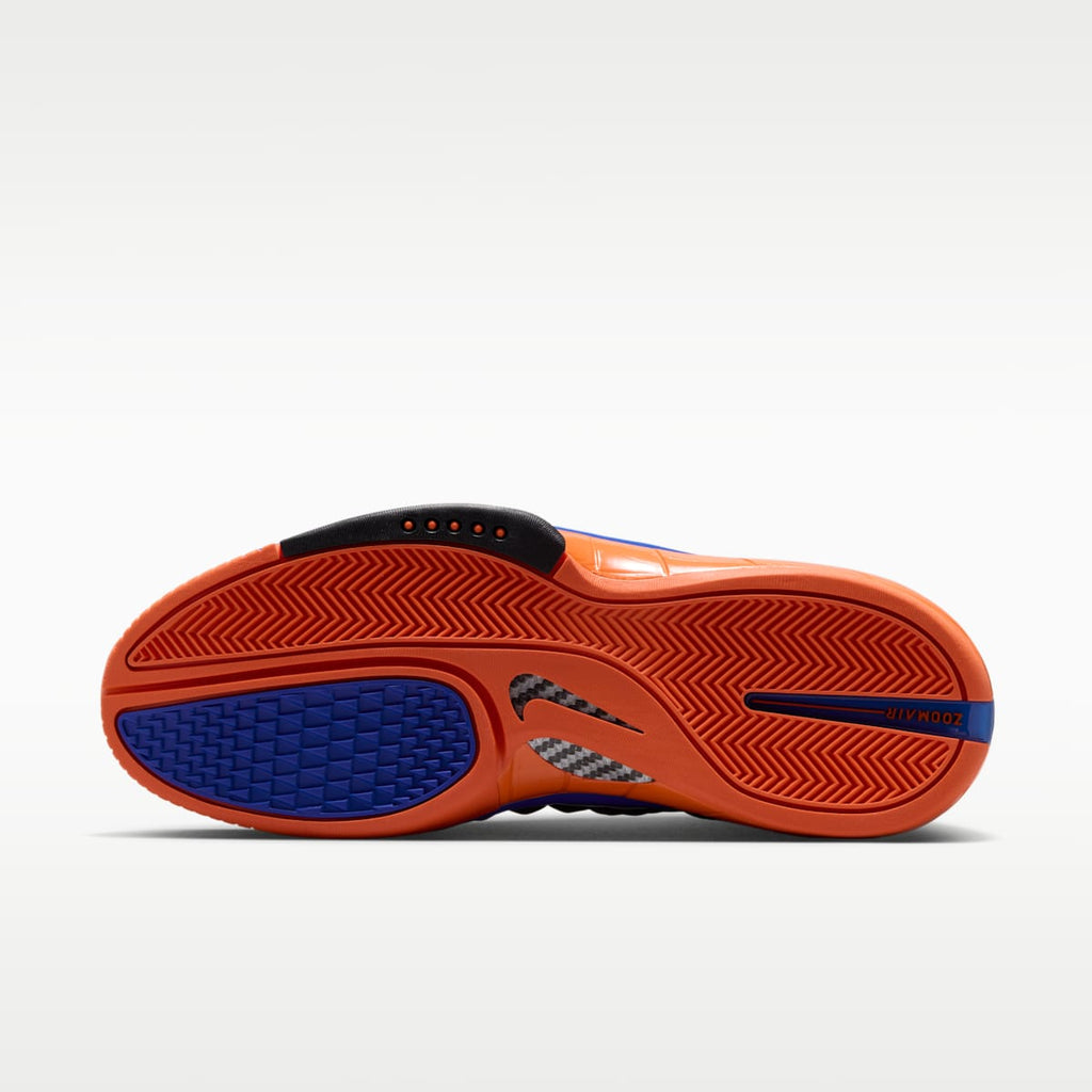 Air Zoom Huarache 2K4 "Penny Hardaway" Men's Shoes - Black/Safety Orange/Varsity Royal - Image 2