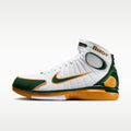 Nike Air Zoom Huarache Men's Shoes - White/Canyon Gold/Deep Forest - Image 1