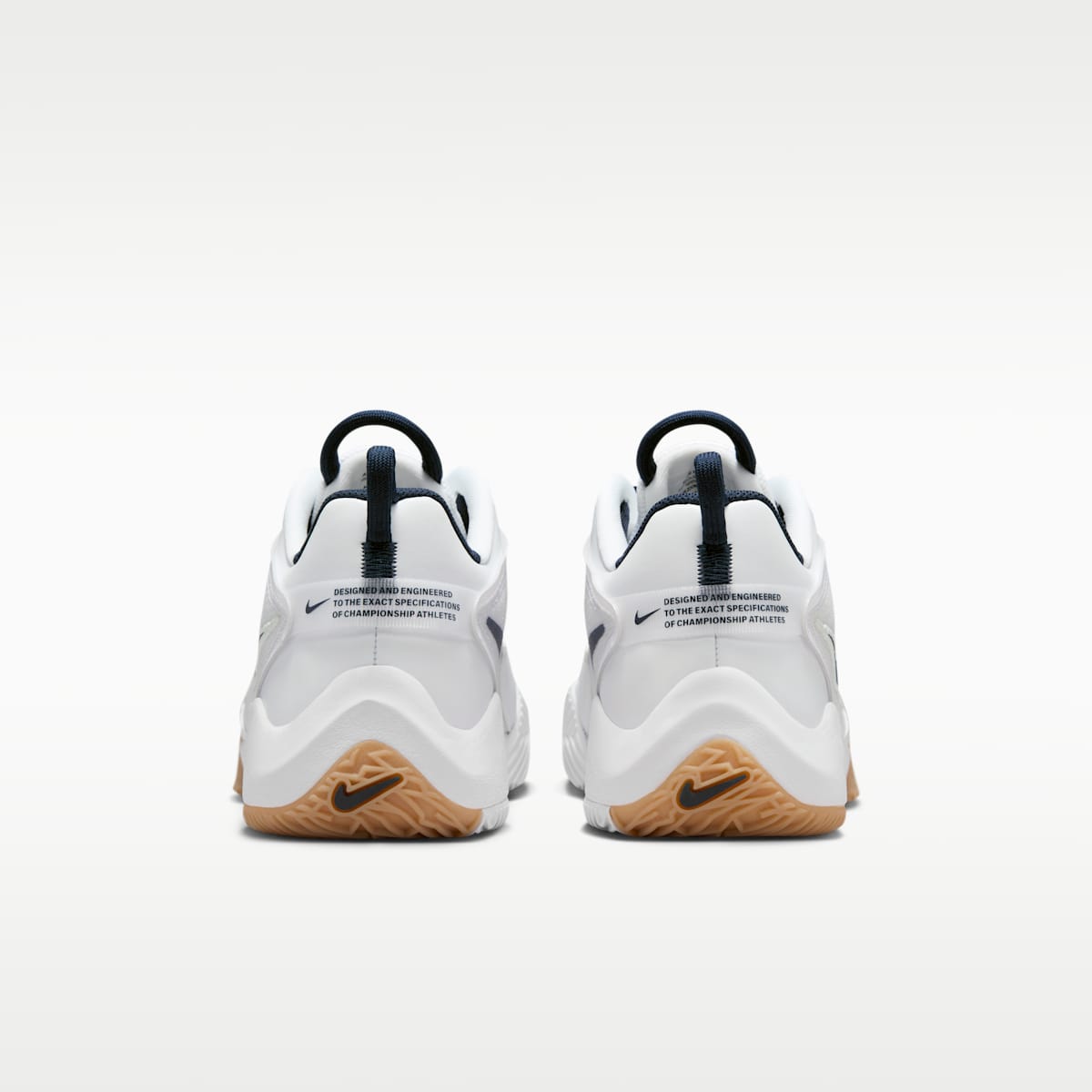 Nike HyperAce 3 Volleyball Shoes - White/Photon Dust/College Navy - Image 6
