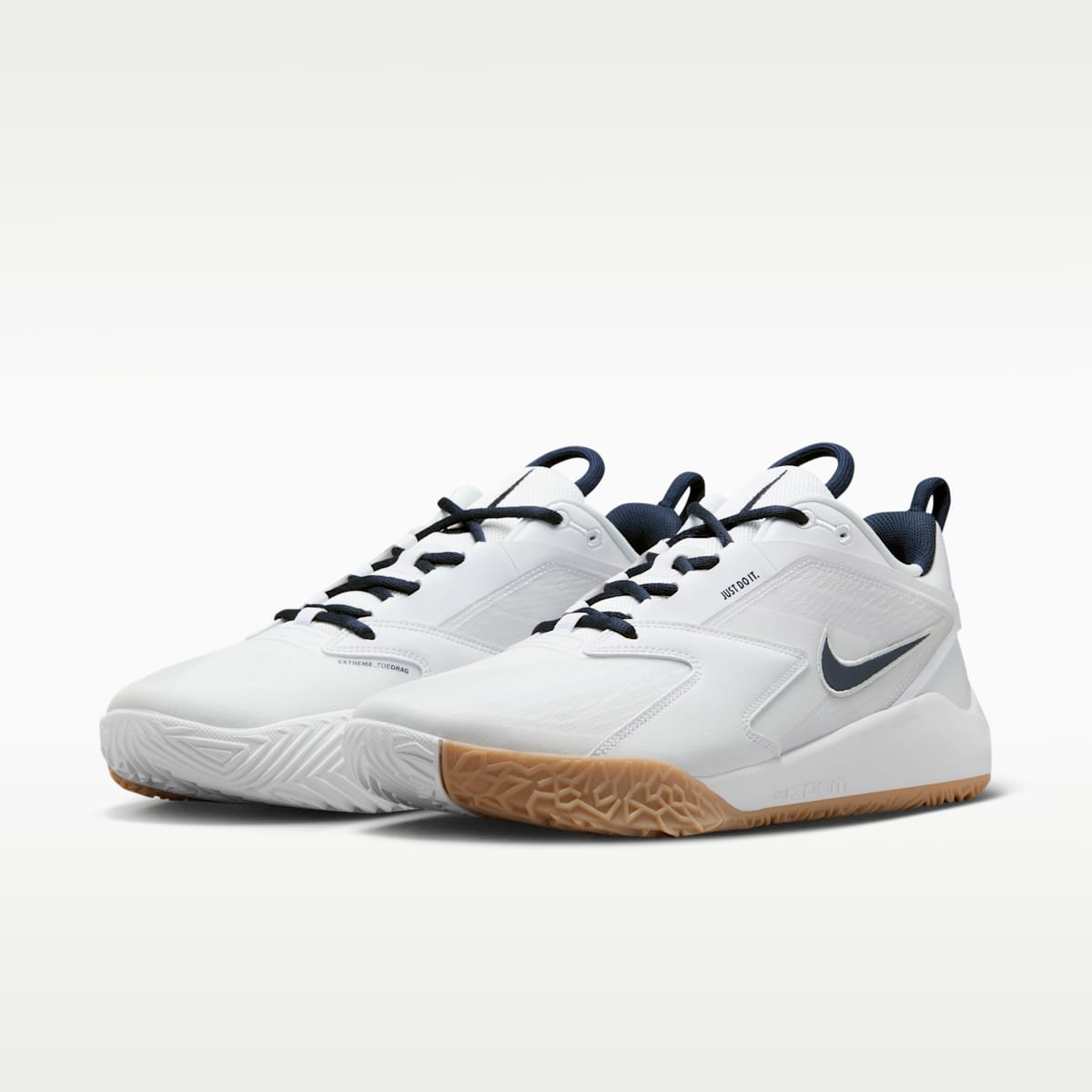 Nike HyperAce 3 Volleyball Shoes - White/Photon Dust/College Navy - Image 5