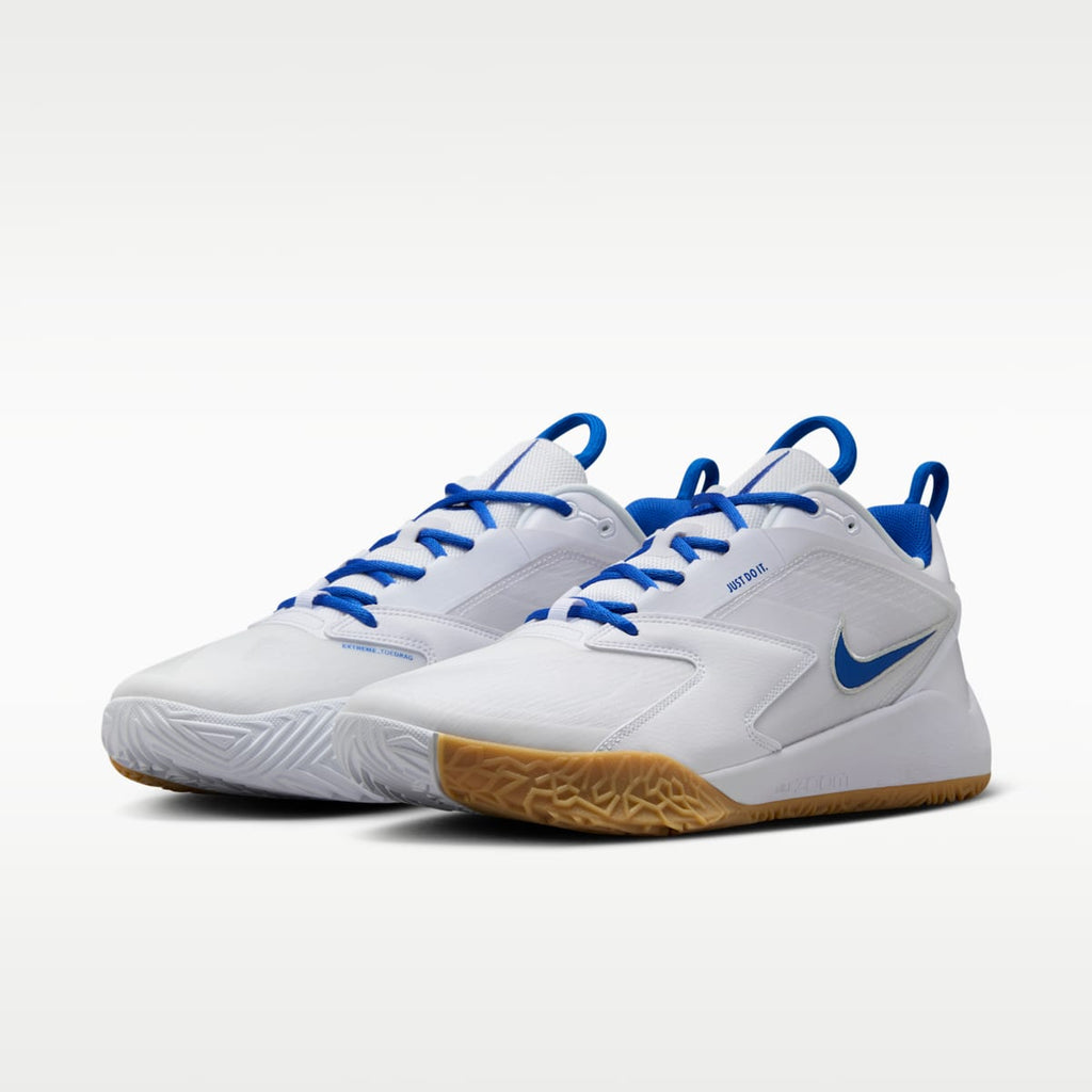 Nike HyperAce 3 Volleyball Shoes - White/Photon Dust/Game Royal - Image 5