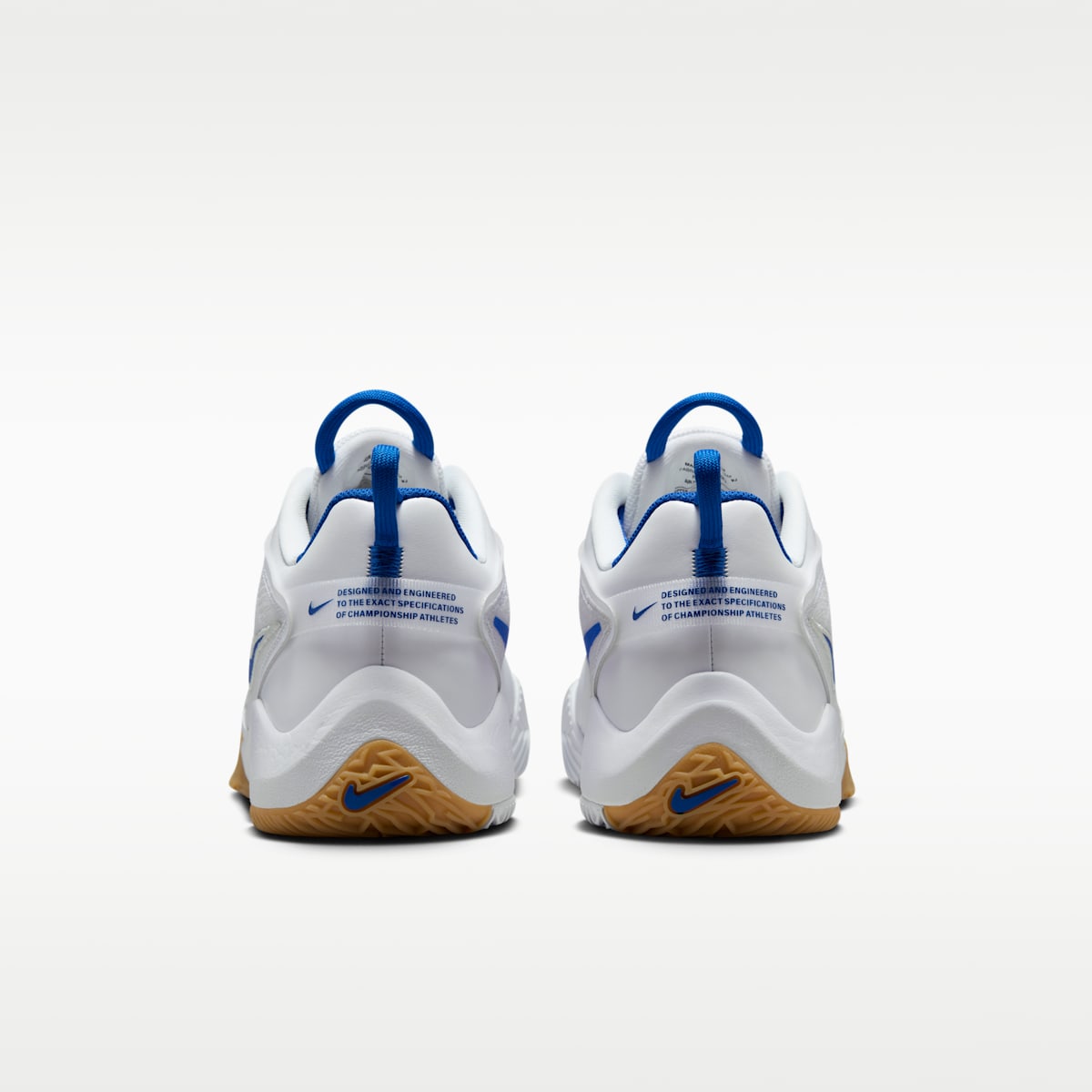 Nike HyperAce 3 Volleyball Shoes - White/Photon Dust/Game Royal - Image 6