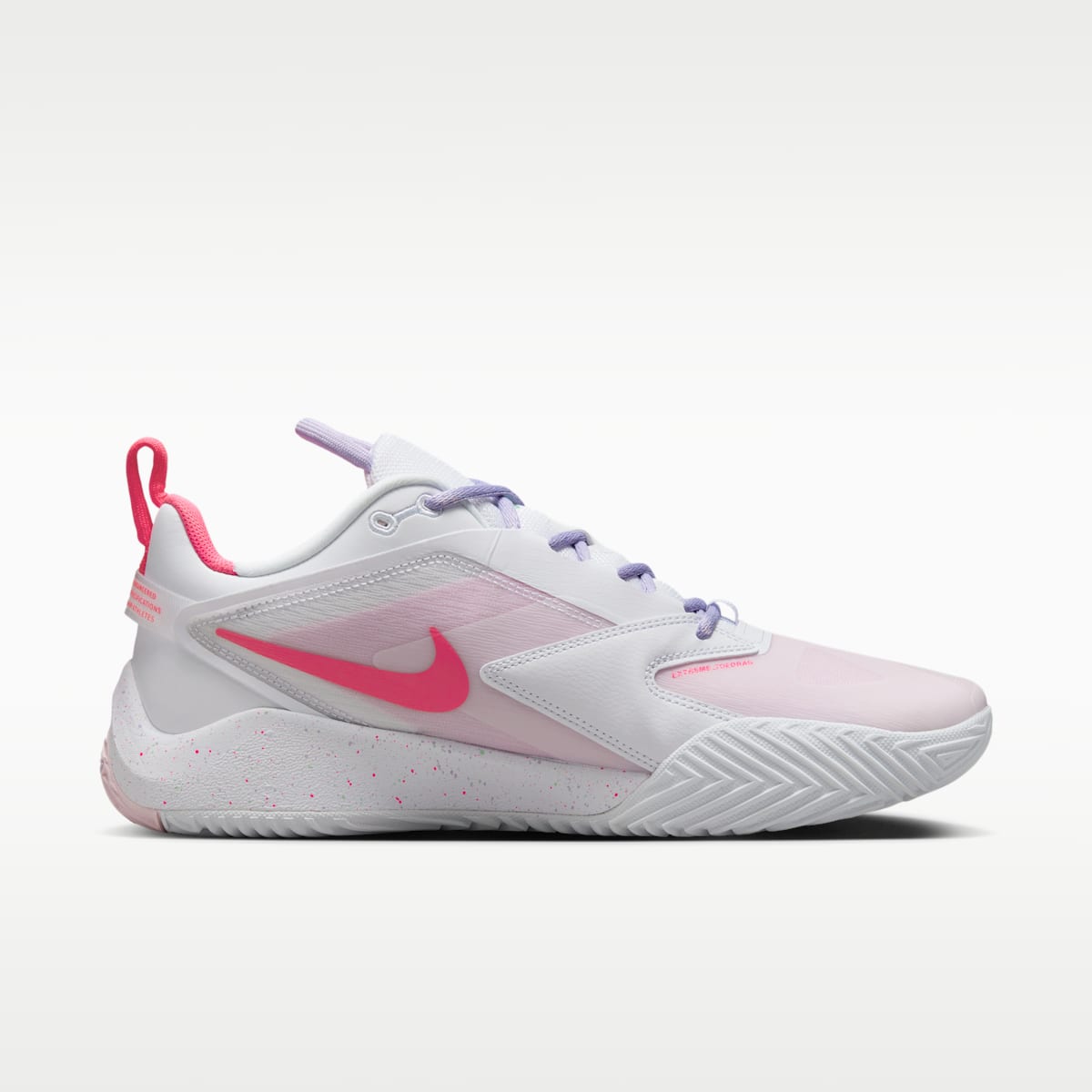 Nike HyperAce 3 SE Volleyball Shoes - White/Mint Foam/Violet Mist/Hyper Pink - Image 3