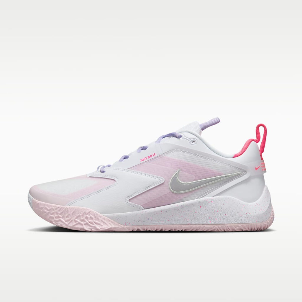Nike HyperAce 3 SE Volleyball Shoes - White/Mint Foam/Violet Mist/Hyper Pink - Image 1
