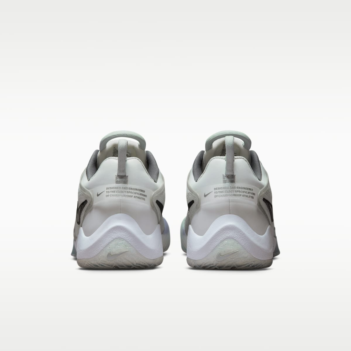 Nike HyperAce 3 SE Volleyball Shoes - Summit White/Pure Platinum/Metallic Silver - Image 6