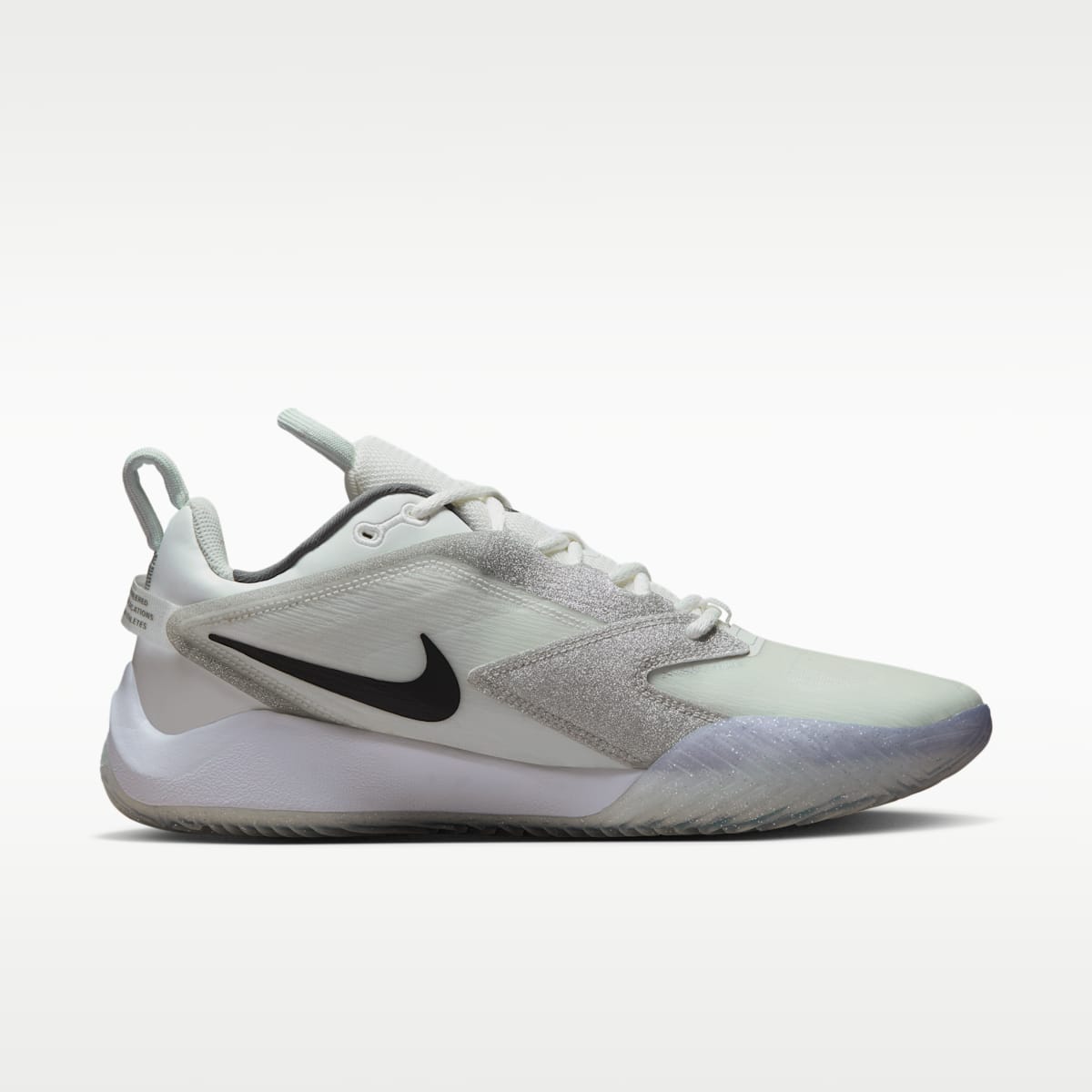 Nike HyperAce 3 SE Volleyball Shoes - Summit White/Pure Platinum/Metallic Silver - Image 3