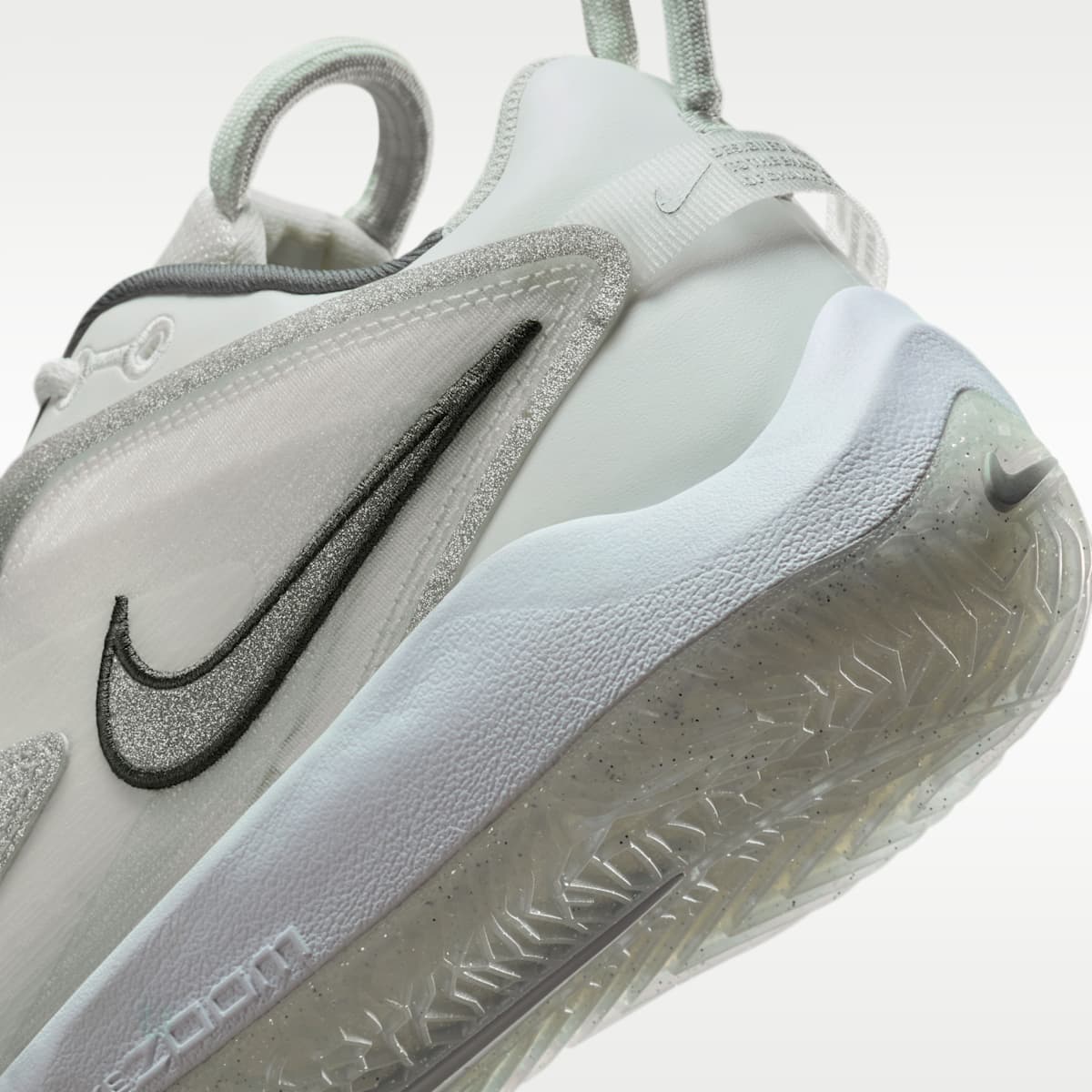 Nike HyperAce 3 SE Volleyball Shoes - Summit White/Pure Platinum/Metallic Silver - Image 8