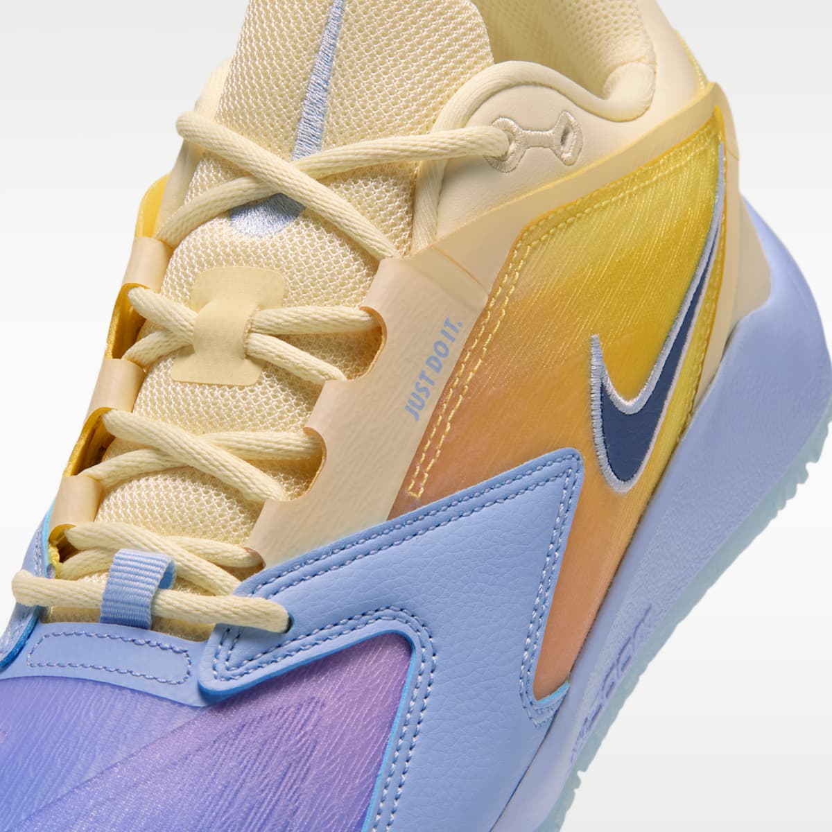 Nike HyperAce 3 SE Volleyball Shoes - Coconut Milk/Hydrogen Blue/Diffused Blue - Image 7