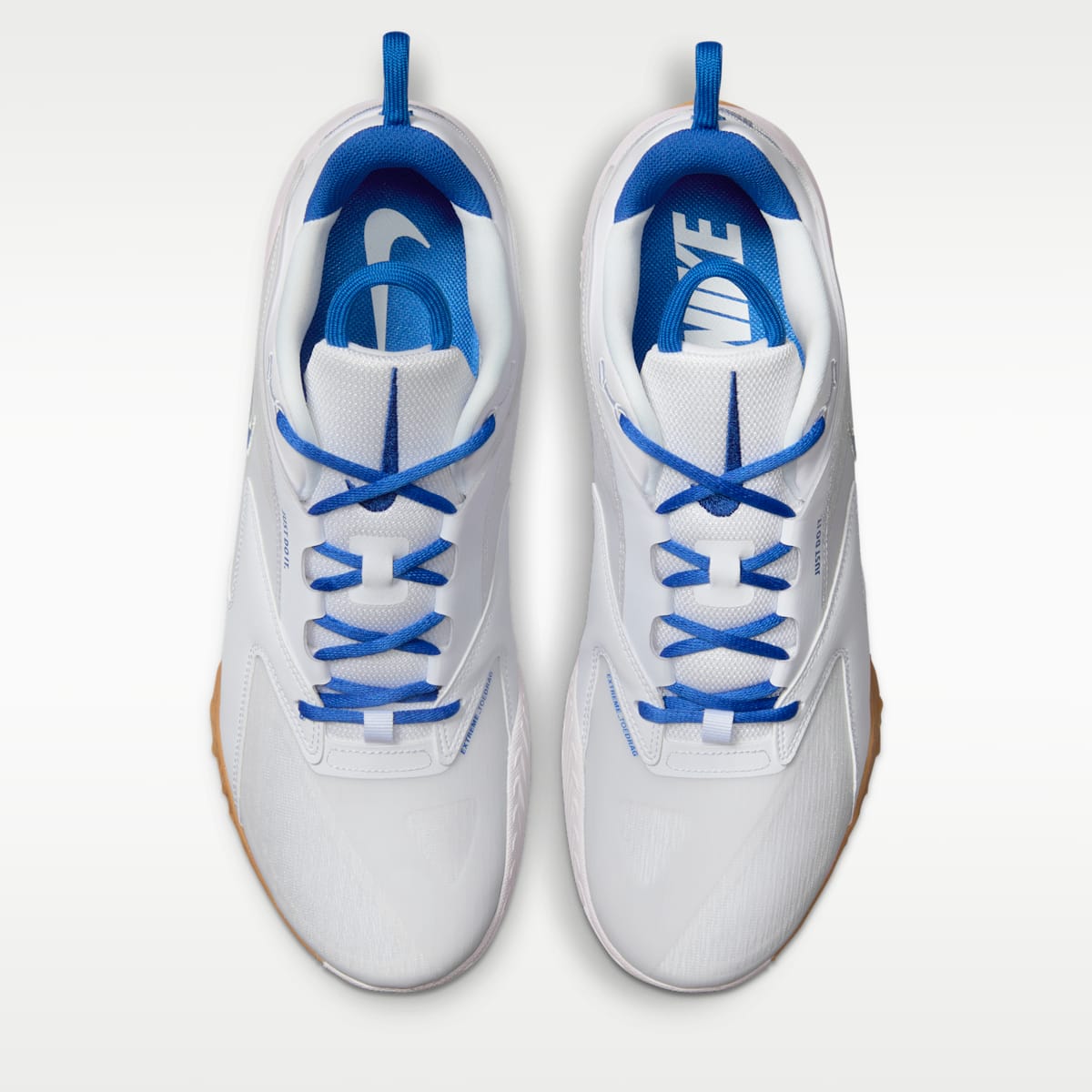 Nike HyperAce 3 Volleyball Shoes - White/Photon Dust/Game Royal - Image 4