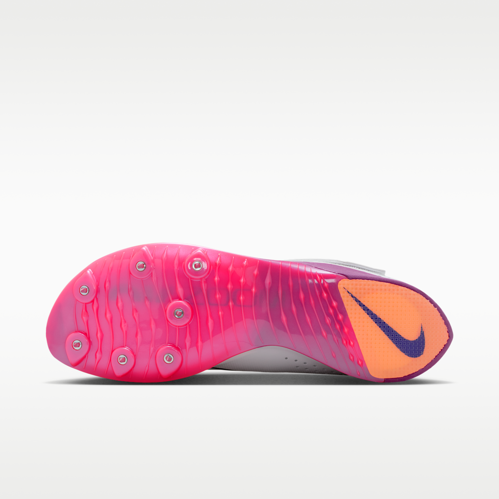 Women's Nike Long Jump Elite Track & Field Jumping Spikes - White/Bright Crimson/Obsidian
