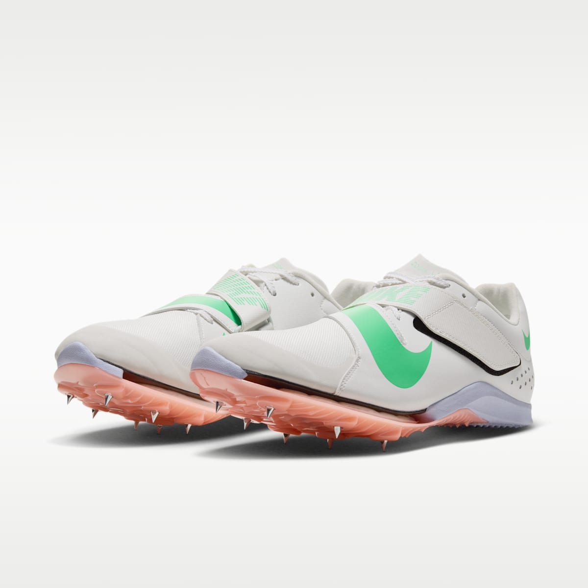 Nike Long Jump Elite Track & Field Jumping Spikes - Summit White/Palest Purple/Jade Ice/Electro Green - Image 5