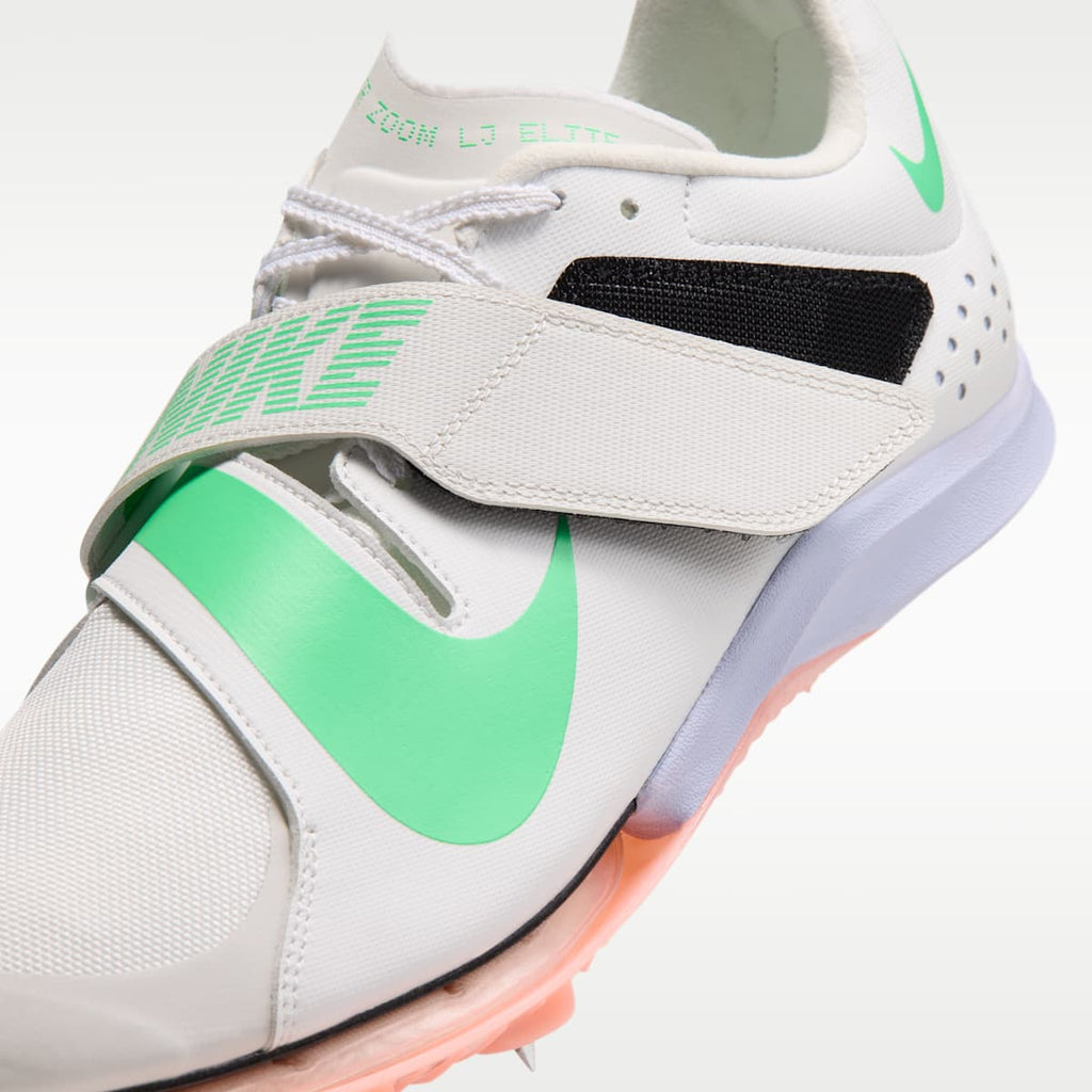 Nike Long Jump Elite Track & Field Jumping Spikes - Summit White/Palest Purple/Jade Ice/Electro Green - Image 8