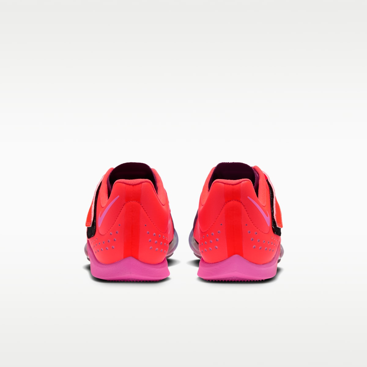 Nike Long Jump Elite Track & Field Jumping Spikes - Hyper Crimson/Pink Spell/Gridiron/Bordeaux - Image 6