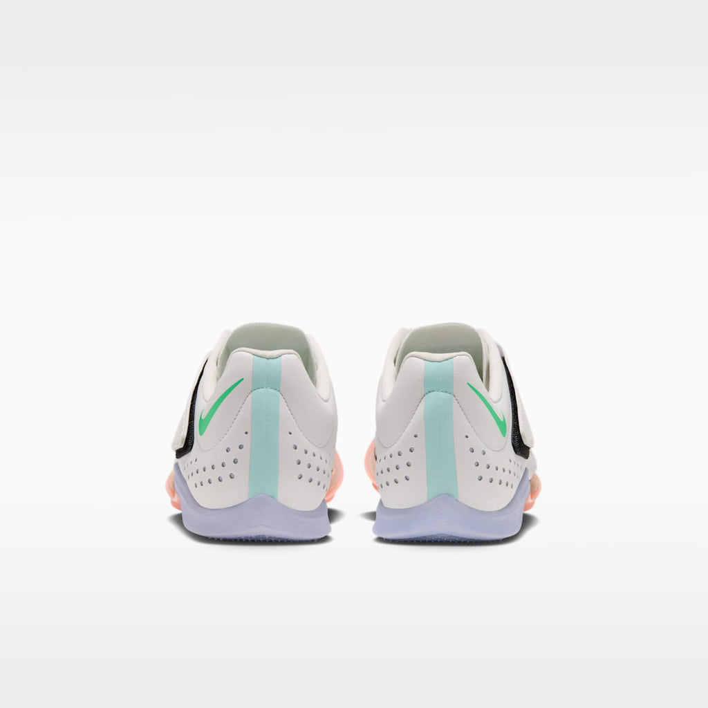 Nike Long Jump Elite Track & Field Jumping Spikes - Summit White/Palest Purple/Jade Ice/Electro Green - Image 6