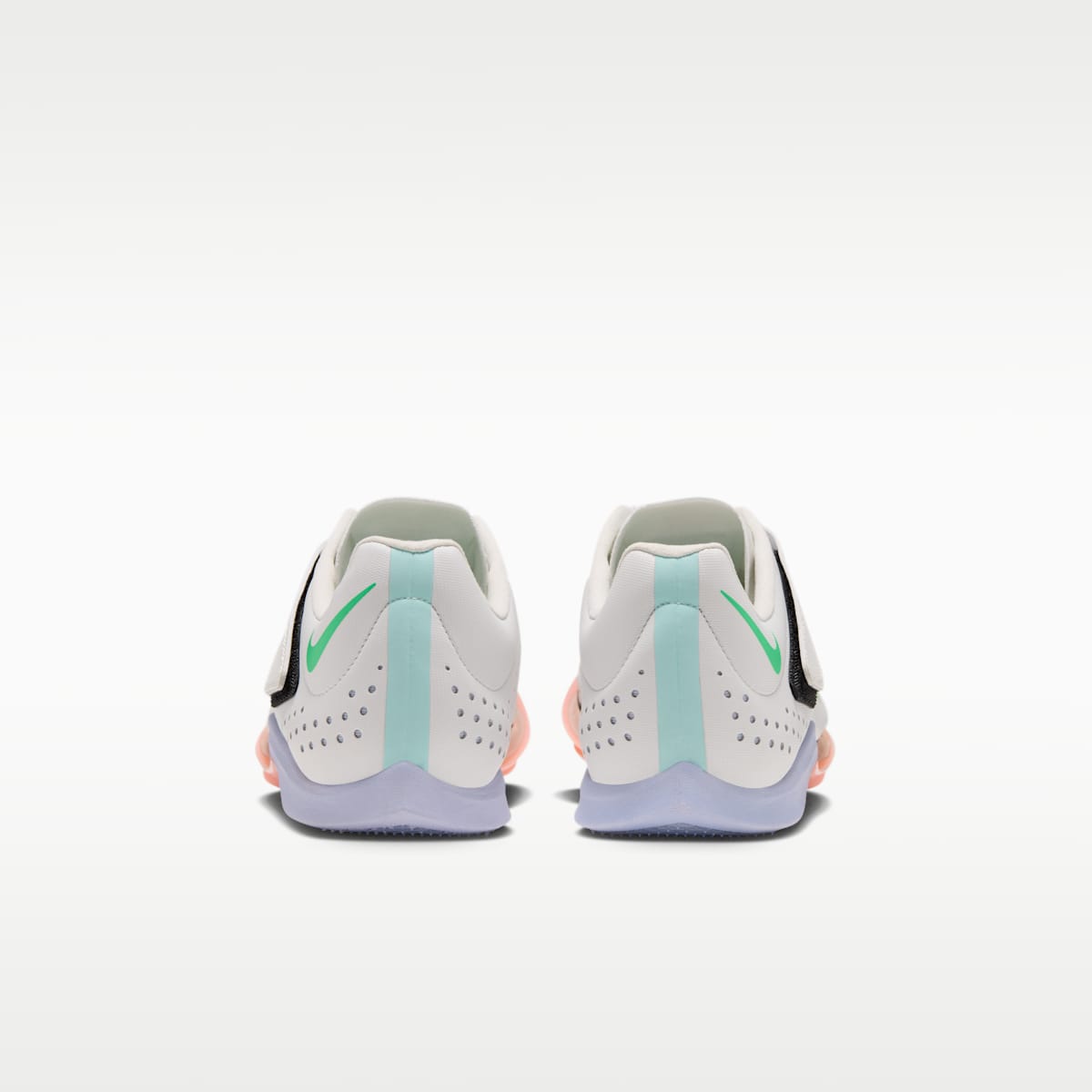 Nike Long Jump Elite Track & Field Jumping Spikes - Summit White/Palest Purple/Jade Ice/Electro Green - Image 6