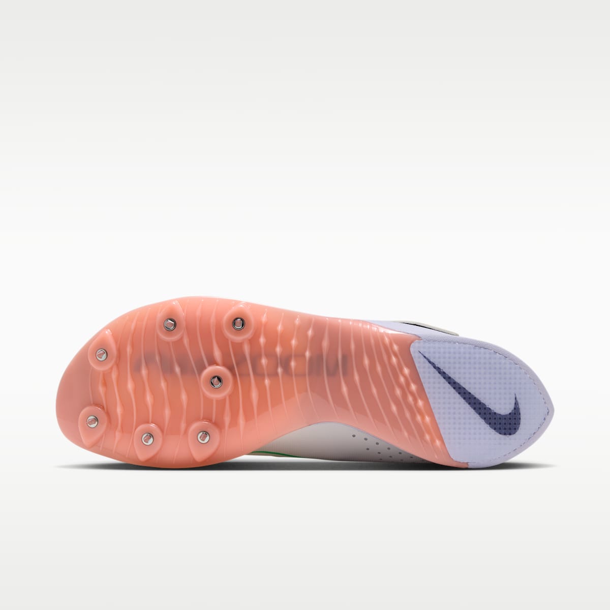 Nike Long Jump Elite Track & Field Jumping Spikes - Summit White/Palest Purple/Jade Ice/Electro Green - Image 2