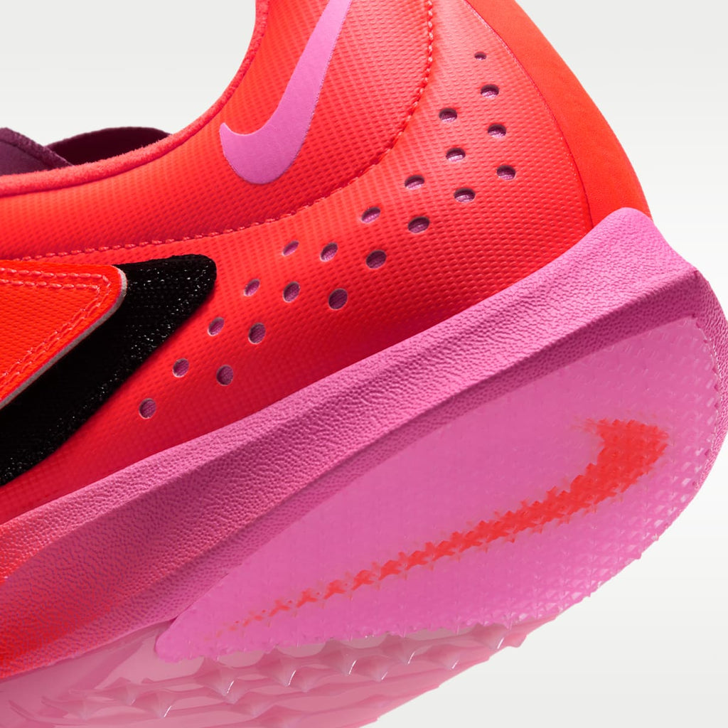Nike Long Jump Elite Track & Field Jumping Spikes - Hyper Crimson/Pink Spell/Gridiron/Bordeaux - Image 9