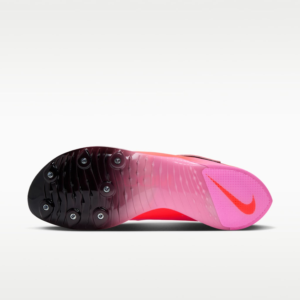 Nike Long Jump Elite Track & Field Jumping Spikes - Hyper Crimson/Pink Spell/Gridiron/Bordeaux - Image 2