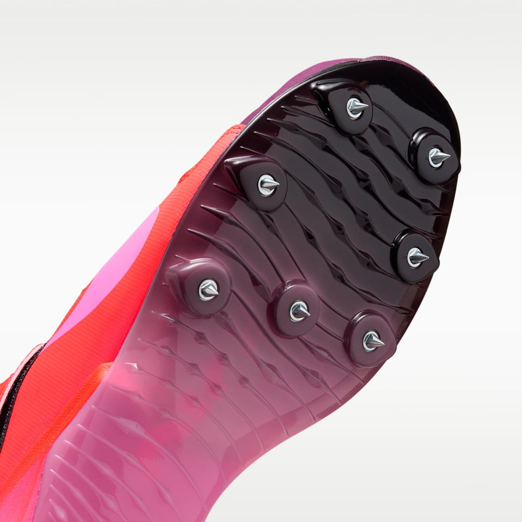 Nike Long Jump Elite Track & Field Jumping Spikes - Hyper Crimson/Pink Spell/Gridiron/Bordeaux - Image 7