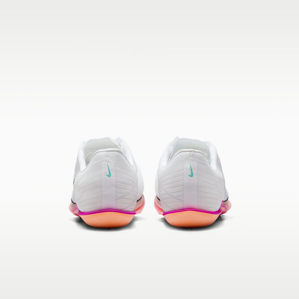 Women's Nike Maxfly 2 Track & Field Sprinting Spikes - White/Bright Crimson/Hyper Turquoise/Obsidian