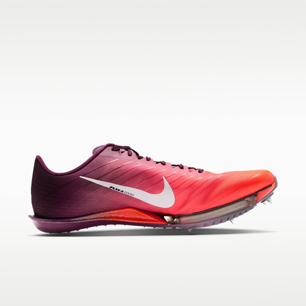 Nike Maxfly 2 Track & Field Sprinting Spikes - Bordeaux/Bright Crimson/Hyper Crimson/White - Image 3